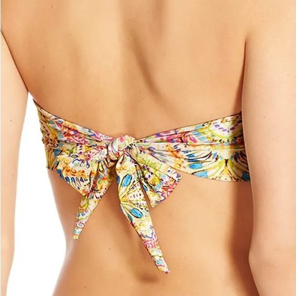 Romance Ruffle Bandeau Top and Bottom Bikini Set by PILYQ - Picture 3 of 12